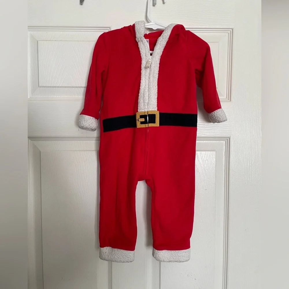 Carter's 12-18 month Festive Red Santa One Piece